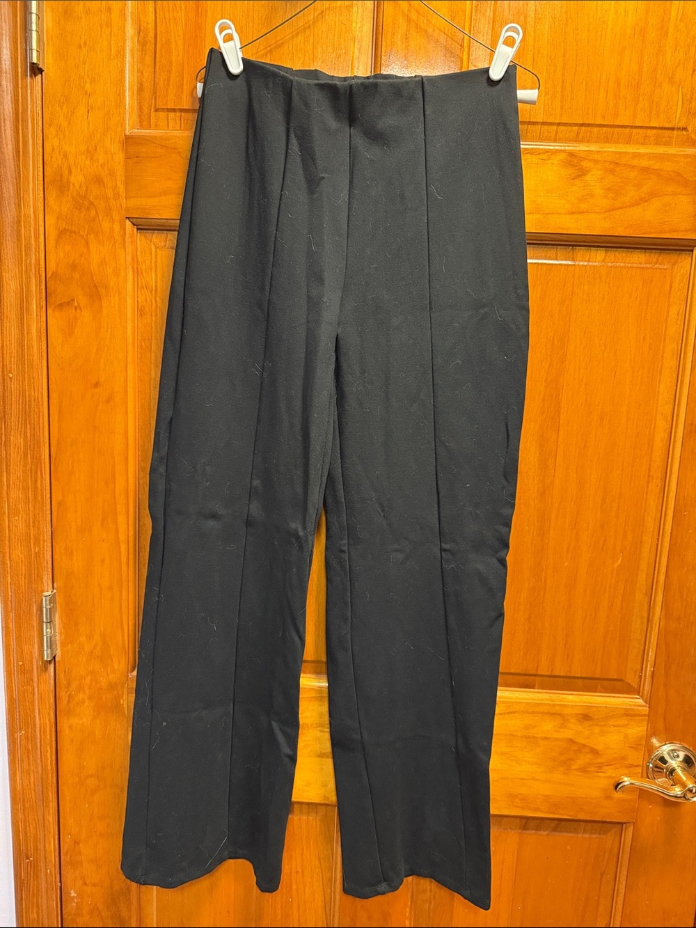 a new day Black Wide-Leg Pull-On Pants